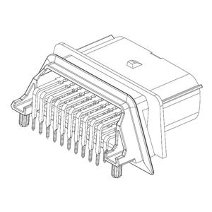 Molex 348302002 MX150 RA Header 348302002 Molex Inhoud: 1 stuk(s)