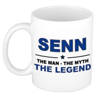 Senn The man, The myth the legend cadeau koffie mok / thee beker 300 ml