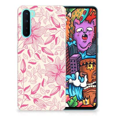 OnePlus Nord | TPU Case | Pink Flowers
