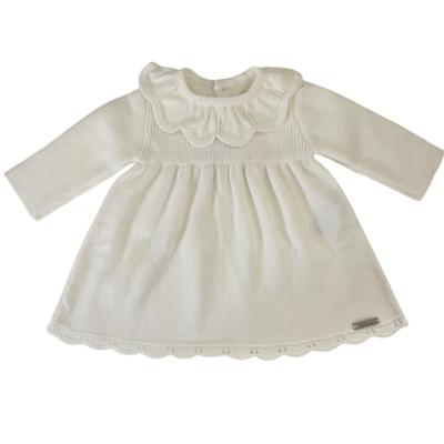 Martin Aranda creme gebreid jurkje