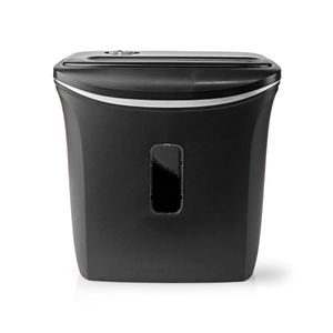 Nedis Papierversnipperaar | 6x A4-pagina&apos;s | 12 l | 300 W | 1 stuks - PASH120BKA4 - PASH120BKA4
