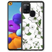 Samsung Galaxy A21s Skin Case Dogwood Flowers Samsung Galaxy A21s Skin Case Dogwood Flowers