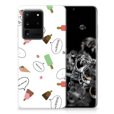 Samsung Galaxy S20 Ultra | Siliconen Case | IJsjes