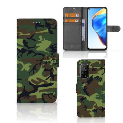 Xiaomi Mi 10T Pro | Mi 10T | Telefoon Hoesje | Army Dark