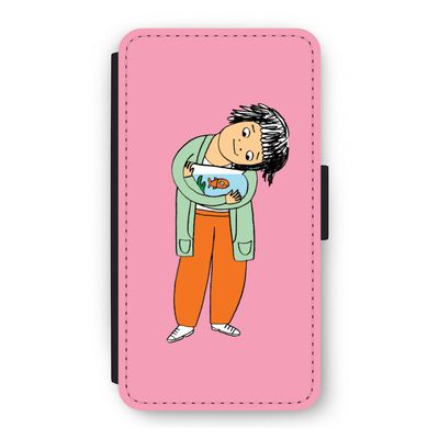 Visknuffel: iPhone 11 Pro Flip Hoesje