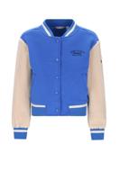 NoNo winter varsity jas meisjes - blauw - Darsy - furry NoNo winter varsity jas meisjes - blauw - Darsy - furry