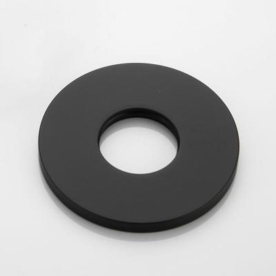 Kraanrozet SaniClear Nero | 75 mm | Messing | Mat Zwart