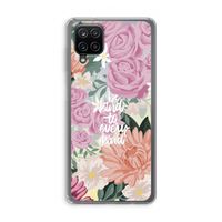 Kindness matters: Samsung Galaxy A12 Transparant Hoesje