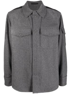 Helmut Lang chemise boutonnée à manches longues - Gris