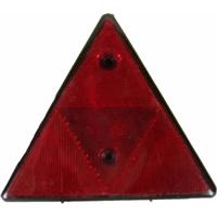 Driehoek reflector - 2x - rood - 155 mm - veiligheidsreflector voor aanhanger - E11