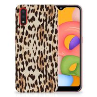 Samsung Galaxy A01 TPU Hoesje Leopard