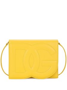 Dolce & Gabbana sac à bandoulière à logo DG - Jaune