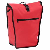 VidaXL Fietstas rood 34 x 16 x 59 cm polyester