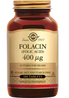 Solgar Folacin (Foliumzuur) 400 mcg Tabletten