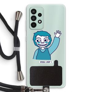 Zwaai: Samsung Galaxy A52s 5G Transparant Hoesje met koord