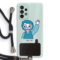 Zwaai: Samsung Galaxy A52s 5G Transparant Hoesje met koord