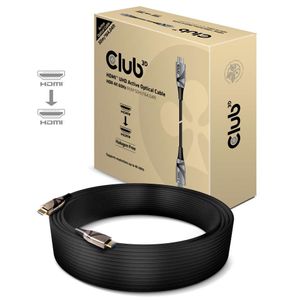 CLUB3D HDMI 2.0 UHD Active Optical Kabel HDR 4K 60Hz M/M 50 meter