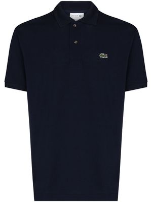 Lacoste polo à logo appliqué - Bleu