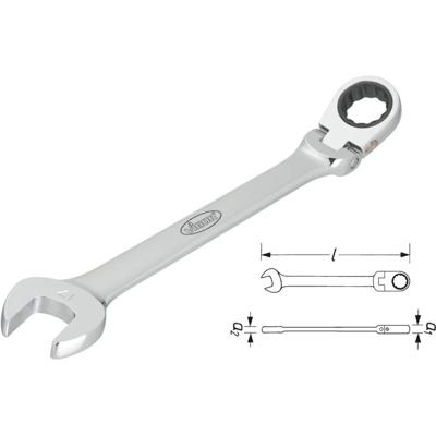 Vigor V2809 Steek-ringratelsleutel Sleutelbreedte (metrisch) 13 mm