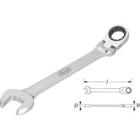 Vigor V2807 Steek-ringratelsleutel Sleutelbreedte (metrisch) 11 mm