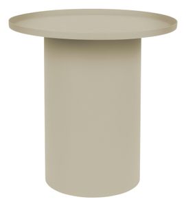 ZILT Ronde Bijzettafel 'Michee' 45cm, kleur Ivory