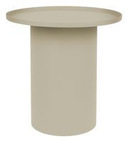 ZILT Ronde Bijzettafel 'Michee' 45cm, kleur Ivory
