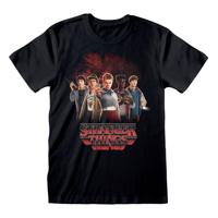 Stranger Things T-Shirt Group with Vecna behind Size M