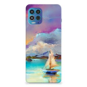 Hoesje maken Motorola Moto G100 Boat