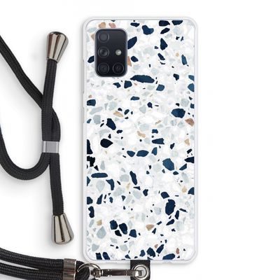 Terrazzo N°1: Samsung Galaxy A71 Transparant Hoesje met koord