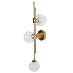 Beliani - TULIJA - Wandlamp - Goud - Metaal