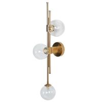 Beliani - TULIJA - Wandlamp - Goud - Metaal