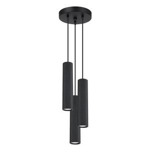Hanglamp KARBON 3P zwart