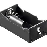 Goobay 12457 Batterijhouder Aantal cellen: 1 D (mono) Soldeeraansluiting (l x b x h) 69 x 35 x 27.5 mm - thumbnail