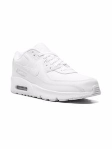 Nike Kids baskets Air Max 90 en cuir - Blanc