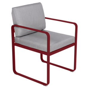 Fermob Bellevie dining armchair tuinstoel Chili - Flannel