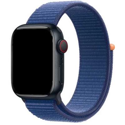 Apple Watch Nylon Geweven Sport Band - Oceaanblauw - 38, 40, 41 & 42mm Apple Watch Nylon Geweven Sport Band - Oceaanblauw - 38, 40, 41 & 42mm