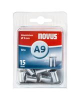 Novus Blindklinkmoer M6 X 15mm | Alu SB | 10 stuks - 045-0043 045-0043