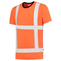 Tricorp T-Shirt RWS Birdseye - Safety - 103005 - fluor oranje - maat XXL