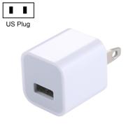 Hoge kwaliteit 5V / 1A ons Socket USB Laderadapter voor iPhone Galaxy Huawei Xiaomi LG HTC en andere Smart Phones oplaadbare Devices(White)