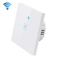 WS-EU-01 EWeLink APP & aanraakbediening 2A 1 bende 1 manier getemperd glas paneel slimme wandschakelaar AC 90-250 v EU Plug