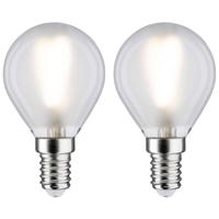 Paulmann 28638 LED-lamp Energielabel G (A - G) E14 3 W Warmwit (Ø x h) 45 mm x 78 mm 2 stuk(s) - thumbnail