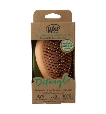 Go green palm detangler orange coconut oil
