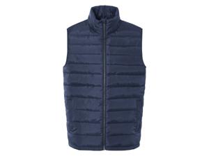 LIVERGY Heren bodywarmer (Marineblauw, XL)