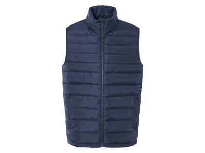 LIVERGY Heren bodywarmer (Marineblauw, XL)