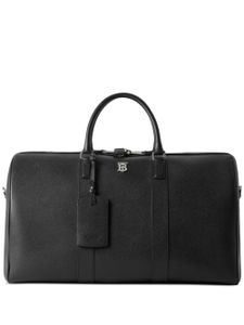 Burberry sac fourre-tout Boston en cuir - Noir