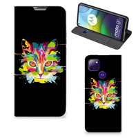 Motorola Moto G9 Power Magnet Case Cat Color