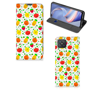 OPPO Reno4 Z 5G Flip Style Cover Fruits