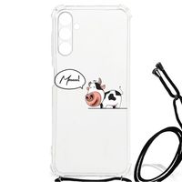 Samsung Galaxy A13 5G | A04s Stevig Bumper Hoesje Cow