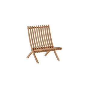 Rebellenclub Eden Loungestoel - Set van 2 - Naturel Hout