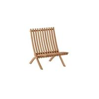 Rebellenclub Eden Loungestoel - Set van 2 - Naturel Hout